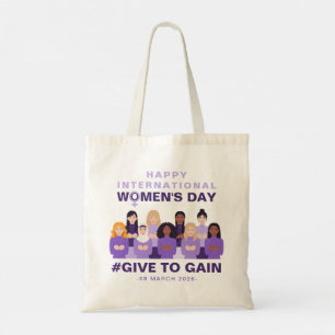 Tote Bag Donner pour gagner Journée internationale des femm