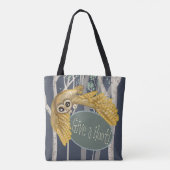 Tote Bag Donnez un coup de pied ! Barn Owl (Dos)