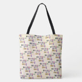 Tote Bag Donnez-vous la priorité (Dos)