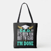 Tote Bag Dons de doctorat en éducation (Dos)