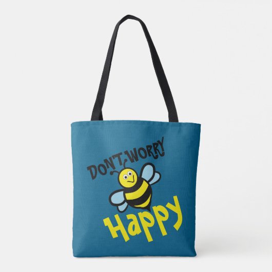 Tote Bag Don't Worry Bee Happy (Dos)