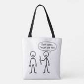 Tote Bag Don't Worry. I've Got Your Back (Dos)