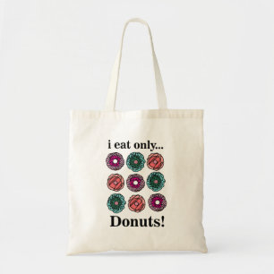 Tote Bag Donuts Je Mange Seulement Des Donuts