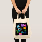 Tote Bag Doodart floral (Devant (produit))