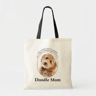 Tote Bag Doodle Chien Maman