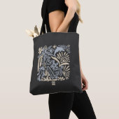 Tote Bag Doodle d'art de la vie océanique côtière (De près)
