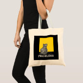 Tote Bag Doodle de chat (Devant (produit))
