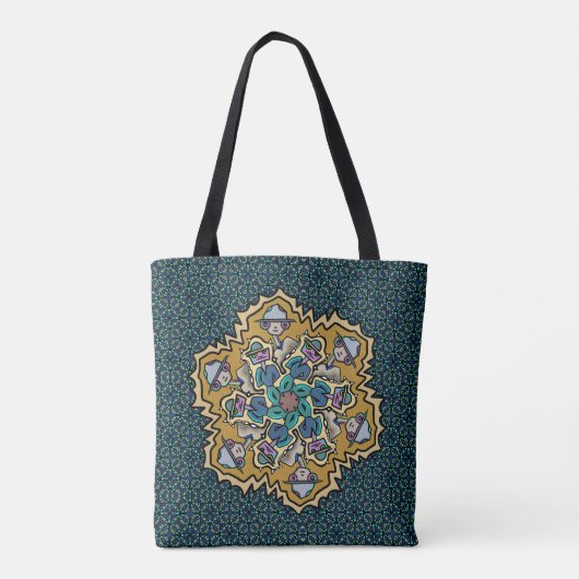Tote Bag Doodle de samedi (Dos)
