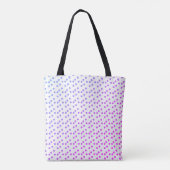 Tote Bag Doodle Dessiné à la Main de Citron d'Été (Dos)