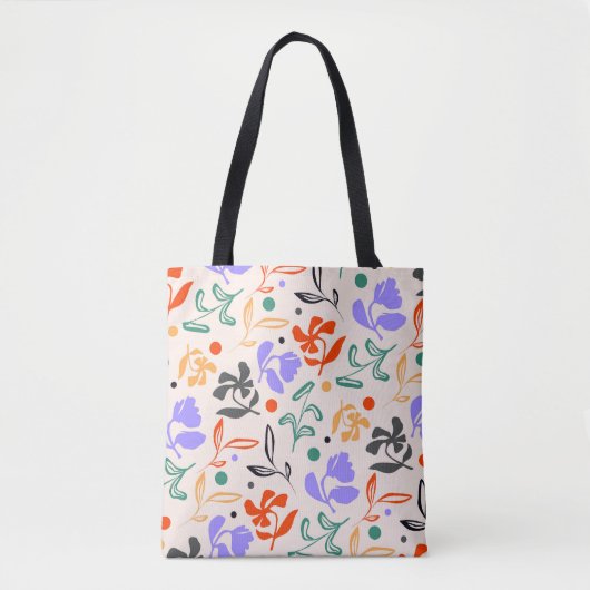 Tote Bag Doodle Garden (Devant)