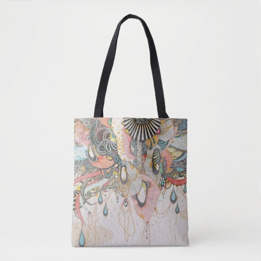 Tote Bag Doodling on the Language of Light (Devant)