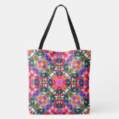 Tote Bag Dopamine HD Dressing joyeux Joyeux coloré (Dos)