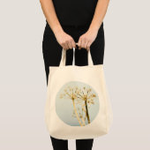 Tote Bag Doré et Turquoise (Devant (produit))