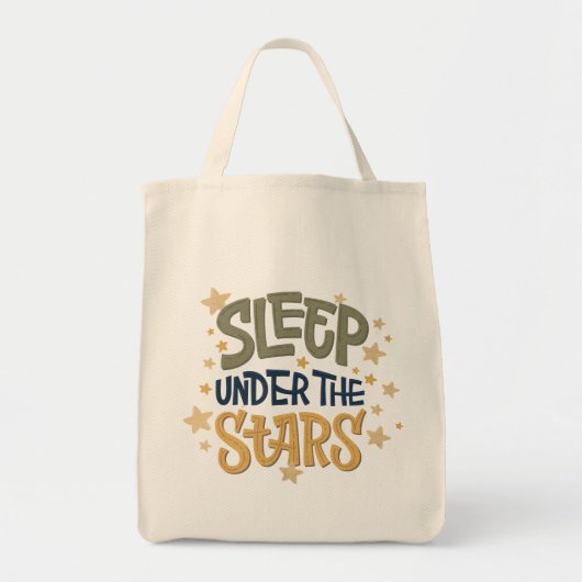 Tote Bag Dormez sous les étoiles (Devant)
