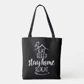 Tote Bag Dormir à la maison Répéter (Dos)