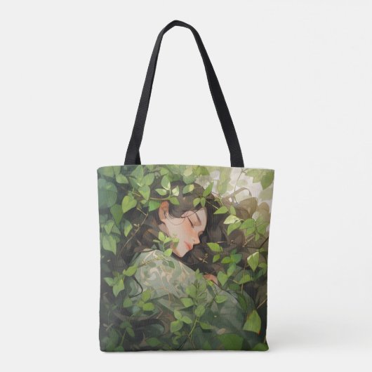 Tote Bag Dormir dans l'Anime de la forêt (Dos)