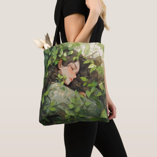 Tote Bag Dormir dans l'Anime de la forêt (De près)