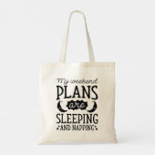 Tote Bag Dormir Et Napper (Dos)
