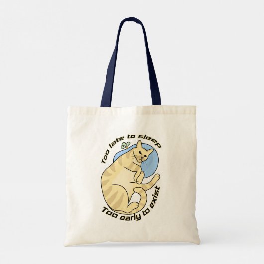 Tote Bag Dormir - Feline privée | (Dos)