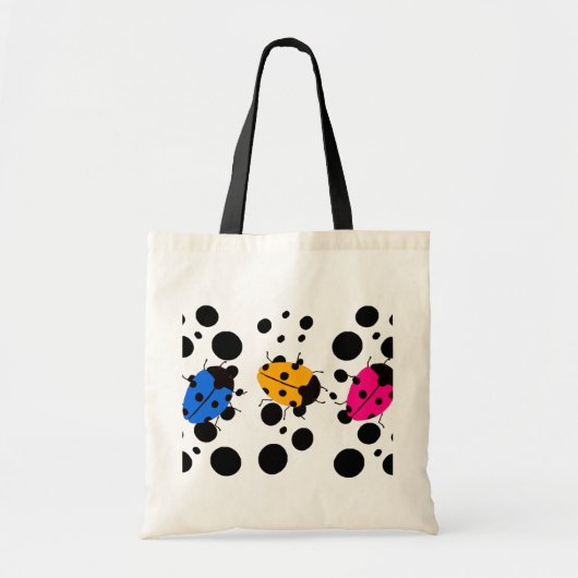 Tote Bag Dots Ladybug (Devant)