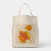 Tote Bag Dotty Spotty Fall sur une Fourre-tout d'alimentati (Dos)