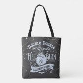 Tote Bag Double double huile et Casquette problématique Hal (Dos)