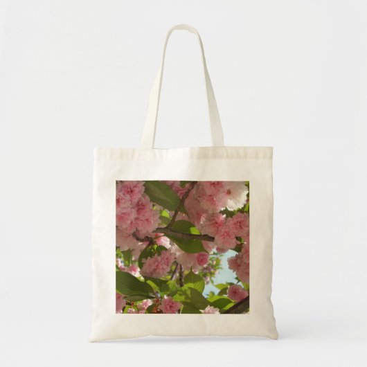 Tote Bag Double floraison cerisier III printemps fleuri (Devant)