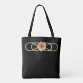 Tote Bag Double Infinity ROSE or argent (Dos)