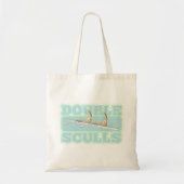 Tote Bag Double sculls rowing funny giraffes (Devant)