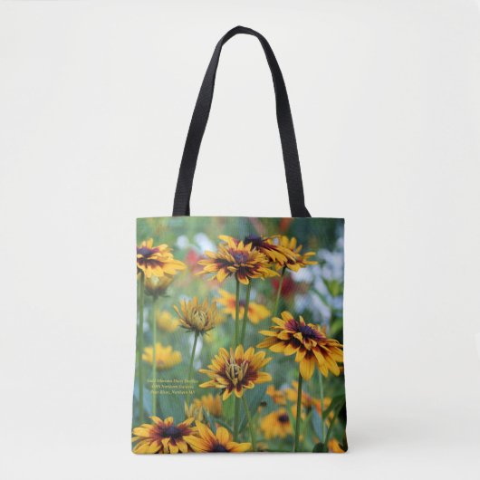 Tote Bag Doubles de marguerite de Gloriosa d'or (Devant)
