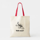 Tote Bag Doubles Quelqu'Un ? Tennis de Kangaroo (Dos)
