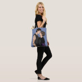 Tote Bag Douce Argent Cobalt (Sur le modèle)