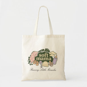 Tote Bag Douce Maman Conception d'essentiels pour bébé rétr