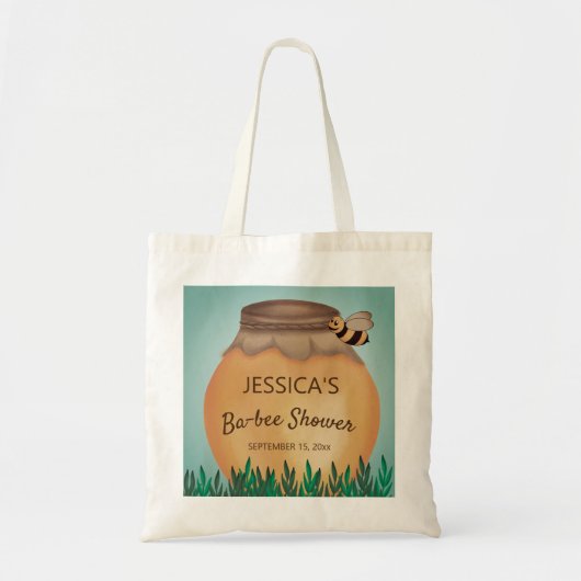 Tote Bag Douce ruche et bébé Shower (Devant)