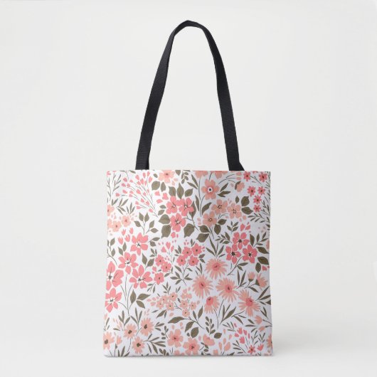 Tote Bag Douces rêves floraux (Devant)