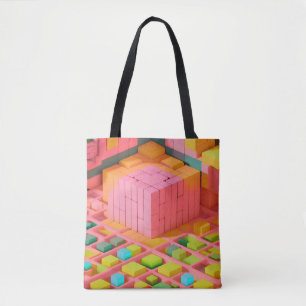 Tote Bag Douceur aux couleurs vives