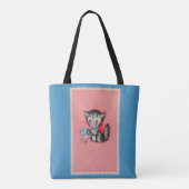 Tote Bag doux chat minou (Dos)