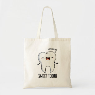 Tote Bag Doux Dent Amusant Jeu Dentaire