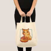 Tote Bag Doux petit chat, minou (Devant (produit))