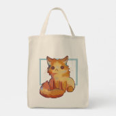 Tote Bag Doux petit chat, minou (Dos)