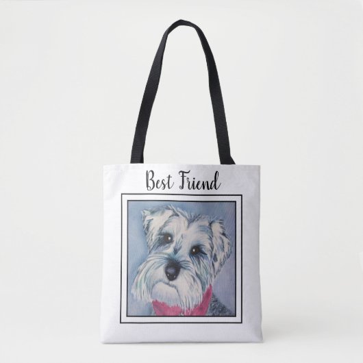 Tote Bag Doux Schnauzer (Devant)