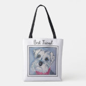 Tote Bag Doux Schnauzer (Dos)