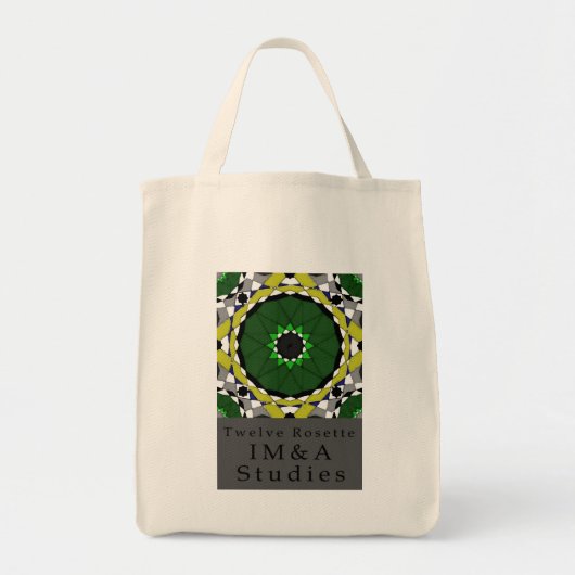 Tote Bag Douze Rosettes Grocery Fourre-tout (Devant)