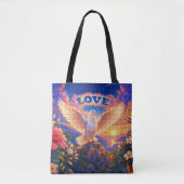 Tote Bag Dove | Love Above All (Devant)