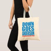 Tote Bag Down Goes Anderson (Devant (produit))