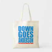 Tote Bag Down Goes Anderson (Devant)
