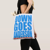 Tote Bag Down Goes Anderson (De près)
