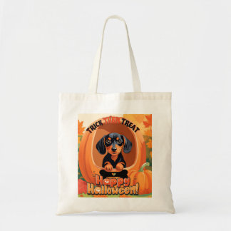 Tote Bag Doxie Halloween Fourre-tout