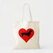 Tote Bag Doxie Love (Devant)