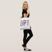 Tote Bag DPT Docteur en physiothérapie (Sur le modèle)